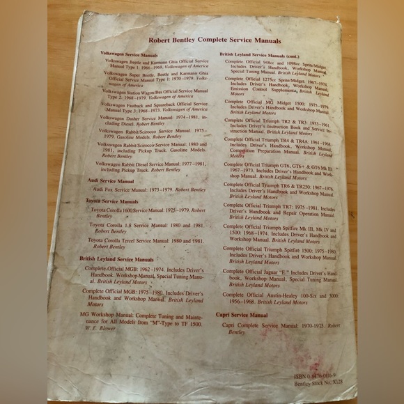 Triumph TR7 1975 Thru 1981 The Complete Official Driver’s Handbook & Manual - Picture 4 of 12